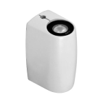 FARETTO A PARETE DOPPIO LED VEDETTE-R 30° 2W 3000K - BIANCO