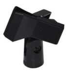 SUPPORTO MICROFONICO A PINZA IN PLASTICA KARMA HM 3