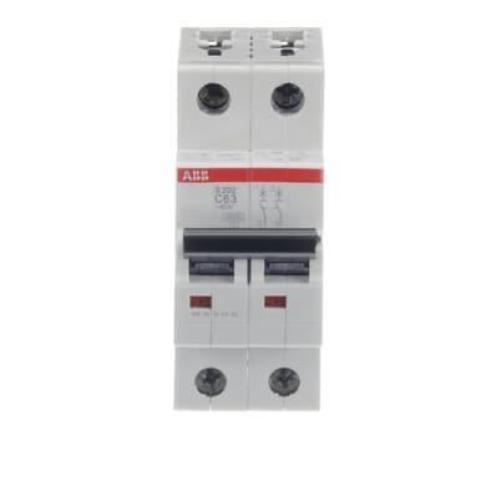 ABB S202 C63 INTERRUTTORE AUTOMATICO 6KA 2P