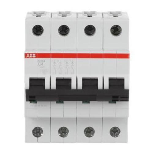 ABB S204 C 4 INTERRUTTORE AUTOMATICO 6KA 4P