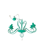 LAMPADARIO A SOSPENSIONE SILUE' S6 VERDE