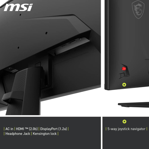 MSI MAG 272F MONITOR 27 " Full-HD 1920 x 1080 pixels tempo di risposta 0,5 ms