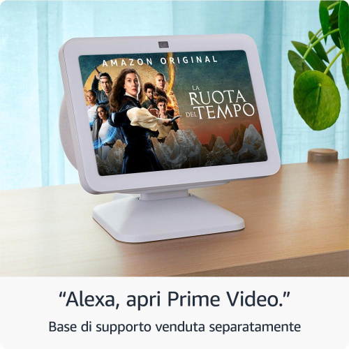AMAZON Echo Show 8 (3ª gen.) Antracite Schermo touch intelligente HD con audio spaziale