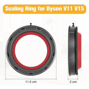 Contenitore Top Fisso Anello Di Tenuta Di Ricambi per Dyson V11 V15 Guarnizione