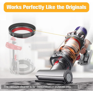 Contenitore Top Fisso Anello Di Tenuta Di Ricambi per Dyson V11 V15 Guarnizione