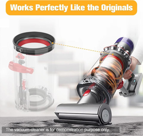 Contenitore Top Fisso Anello Di Tenuta Di Ricambi per Dyson V11 V15 Guarnizione