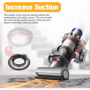 Coperchio Serbatoio Contenitore per Dyson V10 V11 V15 Ricambi Tappo Polvere