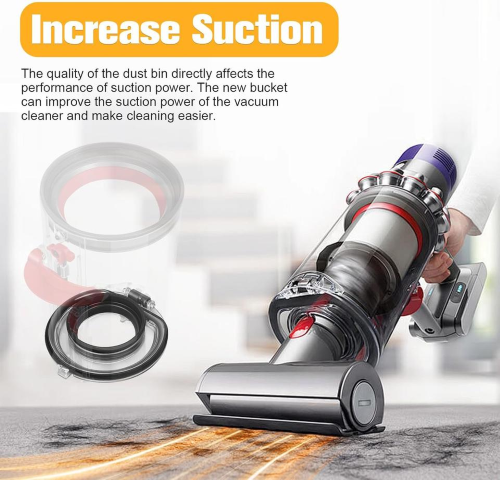 Coperchio Serbatoio Contenitore per Dyson V10 V11 V15 Ricambi Tappo Polvere