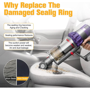 Coperchio Serbatoio Contenitore per Dyson V10 V11 V15 Ricambi Tappo Polvere