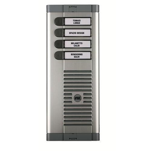 URMET FRONTALE 4 PULSANTI SU 1 FILA, PREDISPOSTO PER POSTO ESTERNO, PULSANTIERA 925