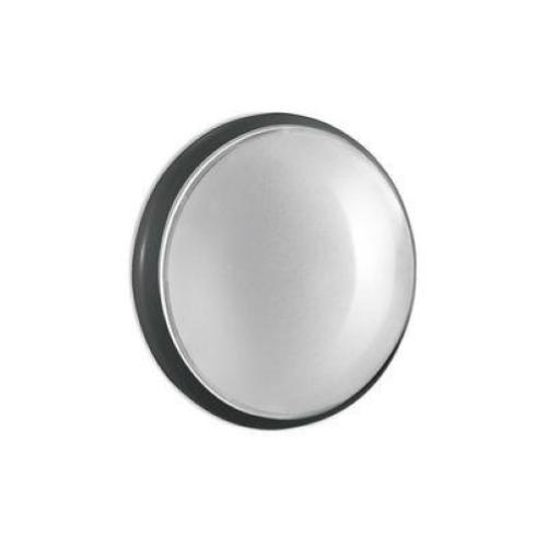 CLASS TONDA DIFFUSORE POLICARBONATO SEMITRASPARENTE D.330 E27 NERO