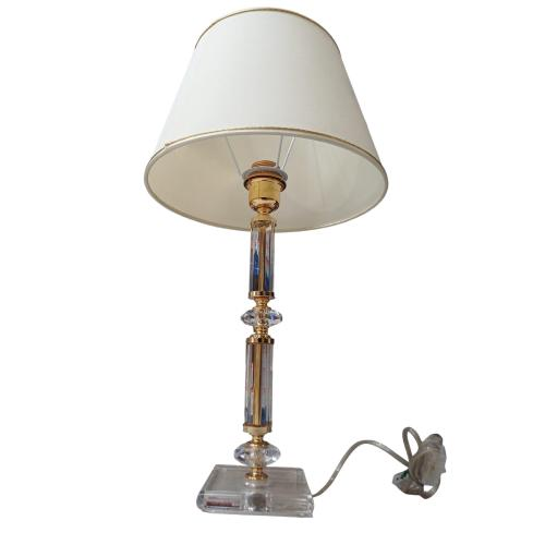 A7 BIS CRISTALLO ORO CUFFIA OCRA ( PIEDE+CUFFIA - PRODOTTO ESPOSITIVO)