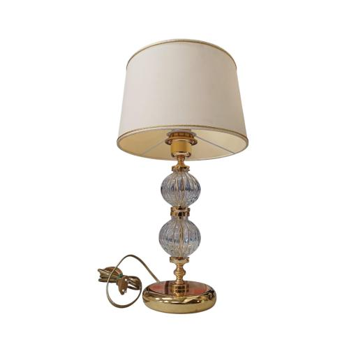 A7 PICCOLA CRISTALLO ORO CUFFIA OCRA 25CM (PRODOTTO ESPOSIZIONE - PIEDE+CUFFIA)