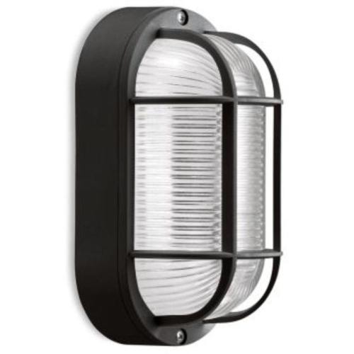 TARTARUGA OVALE 200 CON GABBIA E27 NERO