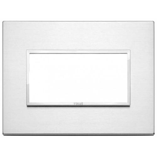 PLACCA EIKON EVO 4M ALLUMINIO BRILLANTE