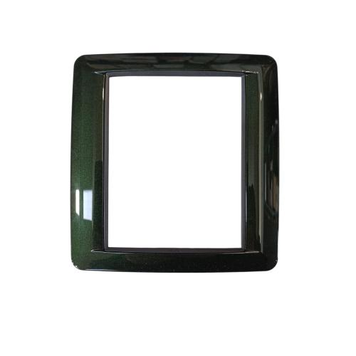 PLACCA ROUND 8M VERDE OXFORD METAL