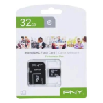 MEMORY CARD MICROSD 32GB PNY PERFORMANCE PLUS
