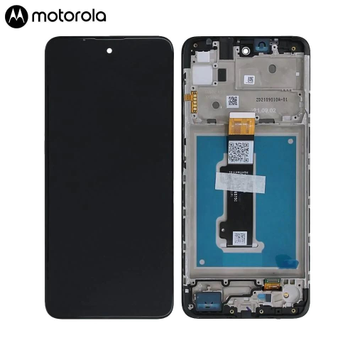 MOTOROLA DISPLAY E30 / E40 CON FRAME BLACK SERVICE PACK