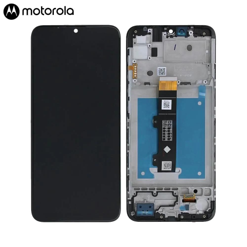 MOTOROLA DISPLAY MOTO E20 CON FRAME BLACK SERVICE PACK