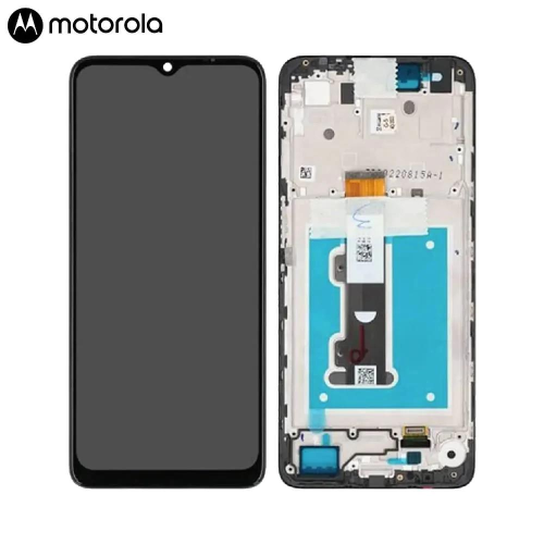 MOTOROLA DISPLAY MOTO E22 / E22i CON FRAME BLACK SERVICE PACK