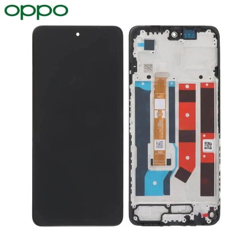 OPPO DISPLAY A80 5G 2024 CON FRAME BLACK/PURPLE SERVICE PACK