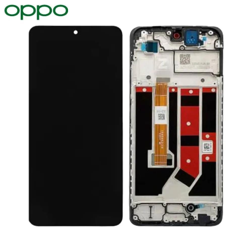 OPPO DISPLAY A40 / A60 CON FRAME BLACK SERVICE PACK