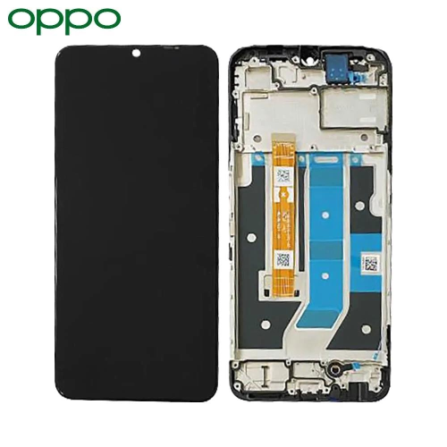 OPPO DISPLAY A78 5G 2023 CPH2483 CPH2495 CON FRAME BLACK SERVICE PACK