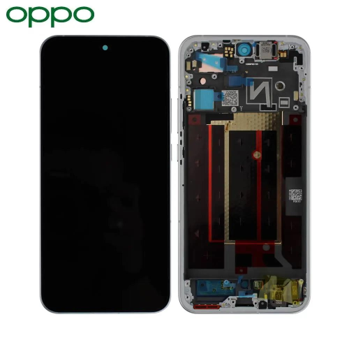 OPPO DISPLAY Reno14 5G 2025 CON FRAME PEARL WHITE SERVICE PACK