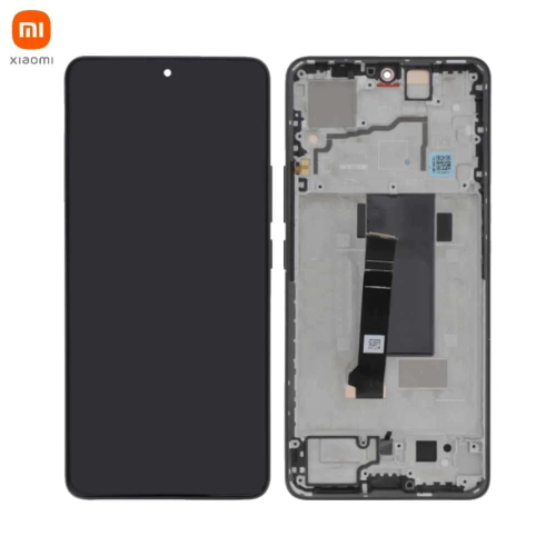 TOUCH SCREEN LCD SCHERMO ORIGINALE SERVICE PACK PER XIAOMI REDMI NOTE 13 PRO 5G / POCO X6 5G 2023 GREEN VERDE VETRO DISPLAY 56000300N1600