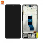 TOUCH SCREEN LCD SCHERMO ORIGINALE SERVICE PACK PER XIAOMI REDMI NOTE 14 5G 24094RAD4G VIOLA / LAVANDER PURPLE VETRO DISPLAY CON FRAME 56001900O1700