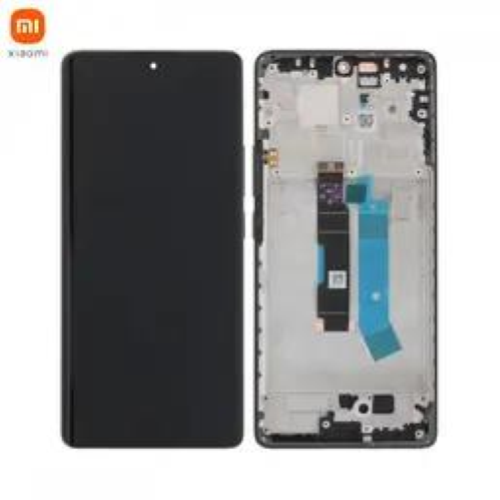 TOUCH SCREEN LCD SCHERMO ORIGINALE SERVICE PACK PER XIAOMI REDMI NOTE 14 PRO 4G 24116RACCG BLU / OCEAN BLUE VETRO DISPLAY CON FRAME 560001000O600