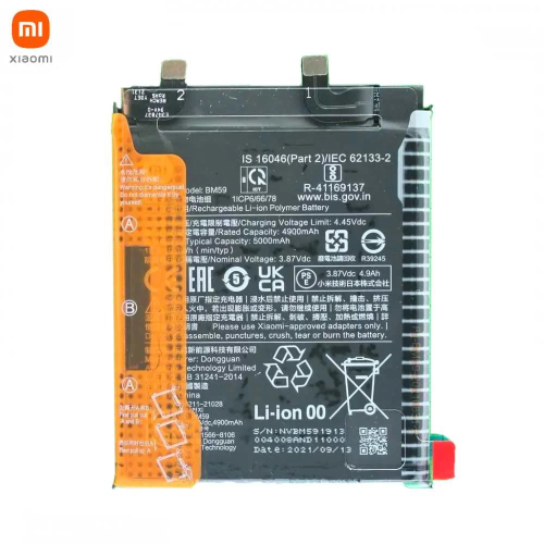 BATTERIA ORIGINALE SERVICE PACK BM59 PER XIAOMI 11T 460200008P1G