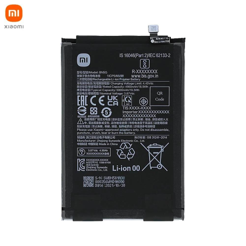 BATTERIA ORIGINALE SERVICE PACK BN5G PER XIAOMI REDMI 10A/10C 46020000B31G