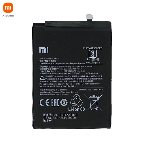 BATTERIA ORIGINALE SERVICE PACK BN51 PER XIAOMI REDMI 8A / 8 46BN51W02093