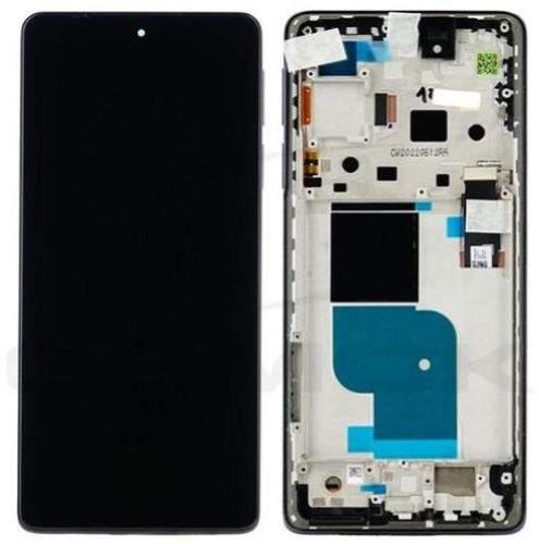 MOTOROLA DISPLAY EDGE 30 PRO CON FRAME BLACK / COSMUS BLUE SERVICE PACK