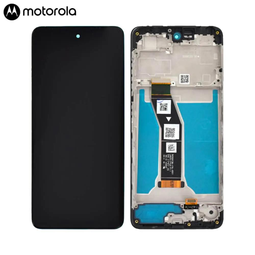 MOTOROLA DISPLAY G04s CON FRAME BLACK SERVICE PACK
