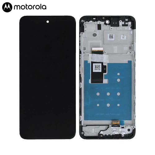 MOTOROLA DISPLAY MOTO G13 CON FRAME BLACK SERVICE PACK