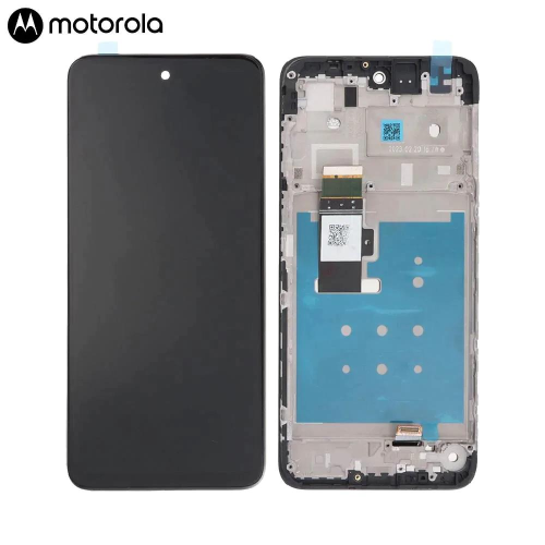 MOTOROLA DISPLAY MOTO G23 CON FRAME BLACK SERVICE PACK