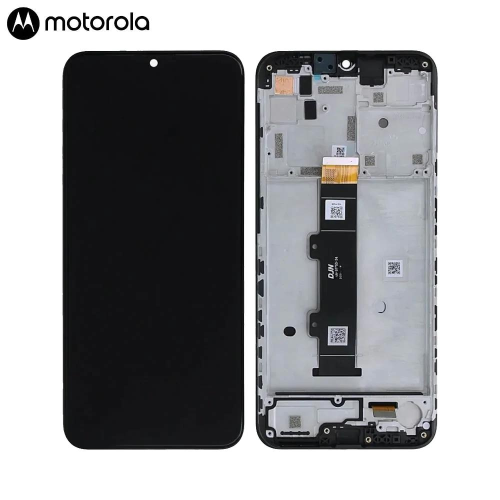 MOTOROLA DISPLAY MOTO G30 CON FRAME BLACK SERVICE PACK