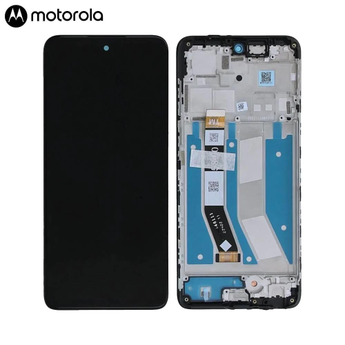 MOTOROLA DISPLAY MOTO G73 CON FRAME BLACK SERVICE PACK