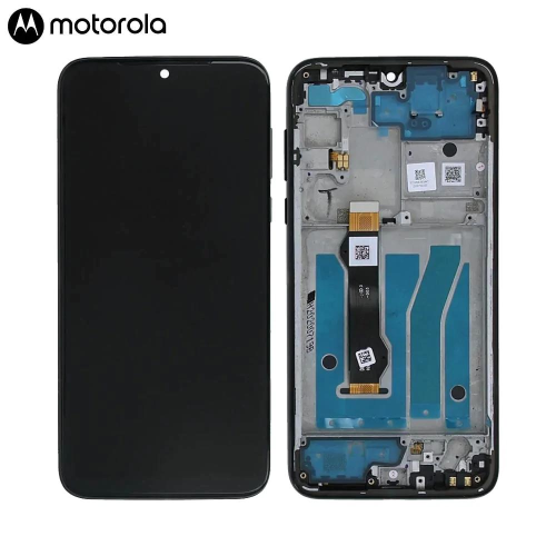 MOTOROLA DISPLAY MOTO G8 PLUS CON FRAME BLUE SERVICE PACK