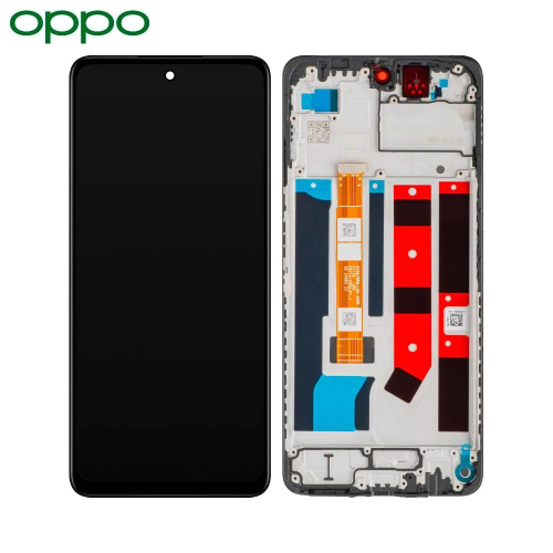 OPPO DISPLAY A60 4G CPH2631 CON FRAME BLACK SERVICE PACK