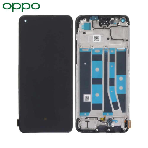 OPPO DISPLAY A78 4G CPH2565 CON FRAME BLACK SERVICE PACK