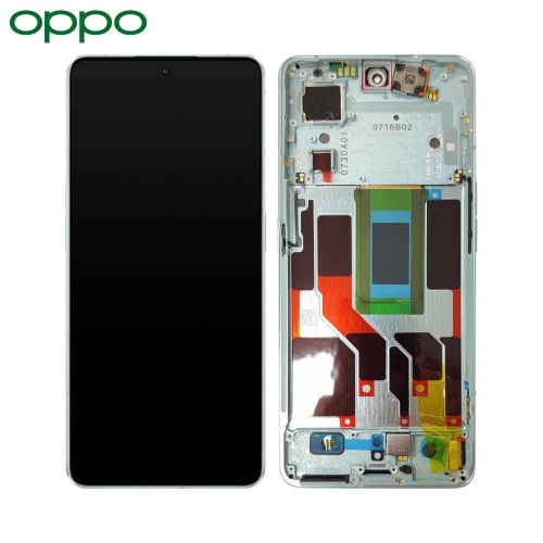 OPPO DISPLAY RENO8 PRO / RENO8 PRO PLUS CON FRAME GLAZED GREEN SERVICE PACK
