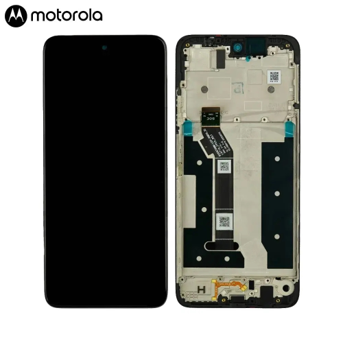 MOTOROLA DISPLAY XT2433 MOTO G35 CON FRAME BLACK SERVICE PACK
