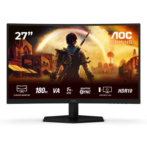 MONITOR CURVO GAMING LED FULL HD AOC 27" HDMI 1MS