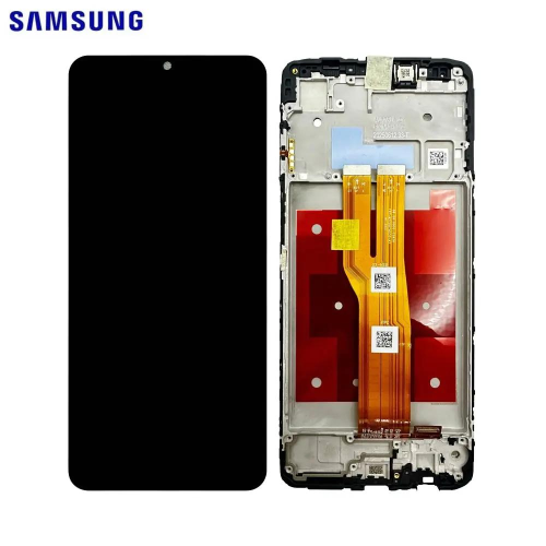 SAMSUNG DISPLAY A075 A07 2025 BLACK LCD CON FRAME SERVICE PACK