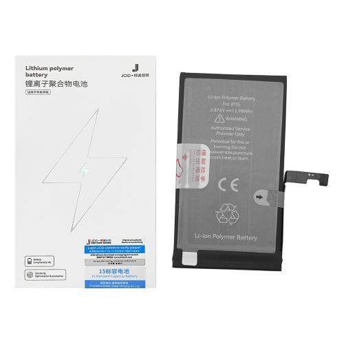 BATTERIA PER IPHONE 15 (JCID) 3349mAh RICAMBIO PRODUZIONE 2025 0 CICLI