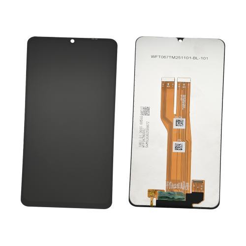 TOUCH SCREEN SCHERMO ORIGINALE SERVICE PACK PER SAMSUNG GALAXY A07 A075F VETRO LCD DISPLAY NERO