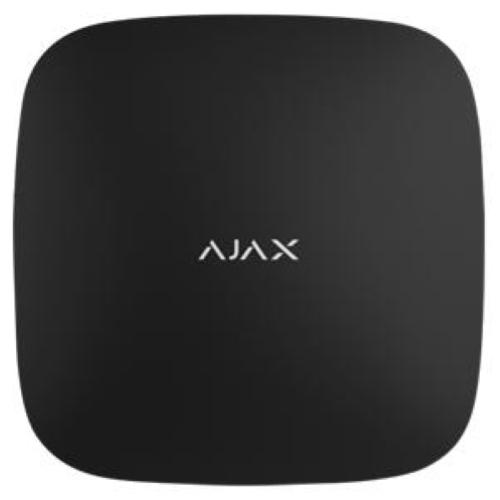 AJAX HUB 2 PLUS - CENTRALE WIRELESS CON CONNETTIVITÀ DUAL SIM 2G-3G-LTE / ETHERNET / WIFI, SUPP. FINO A 200 DISPOSITIVI, 5 EXTENDERREX, 100 CAMO XVR/NVR, 200 UTENTI, 64 SCENARI, VIDEOVERIFICATRAMITE MOTIONCAM - COLORE NERO